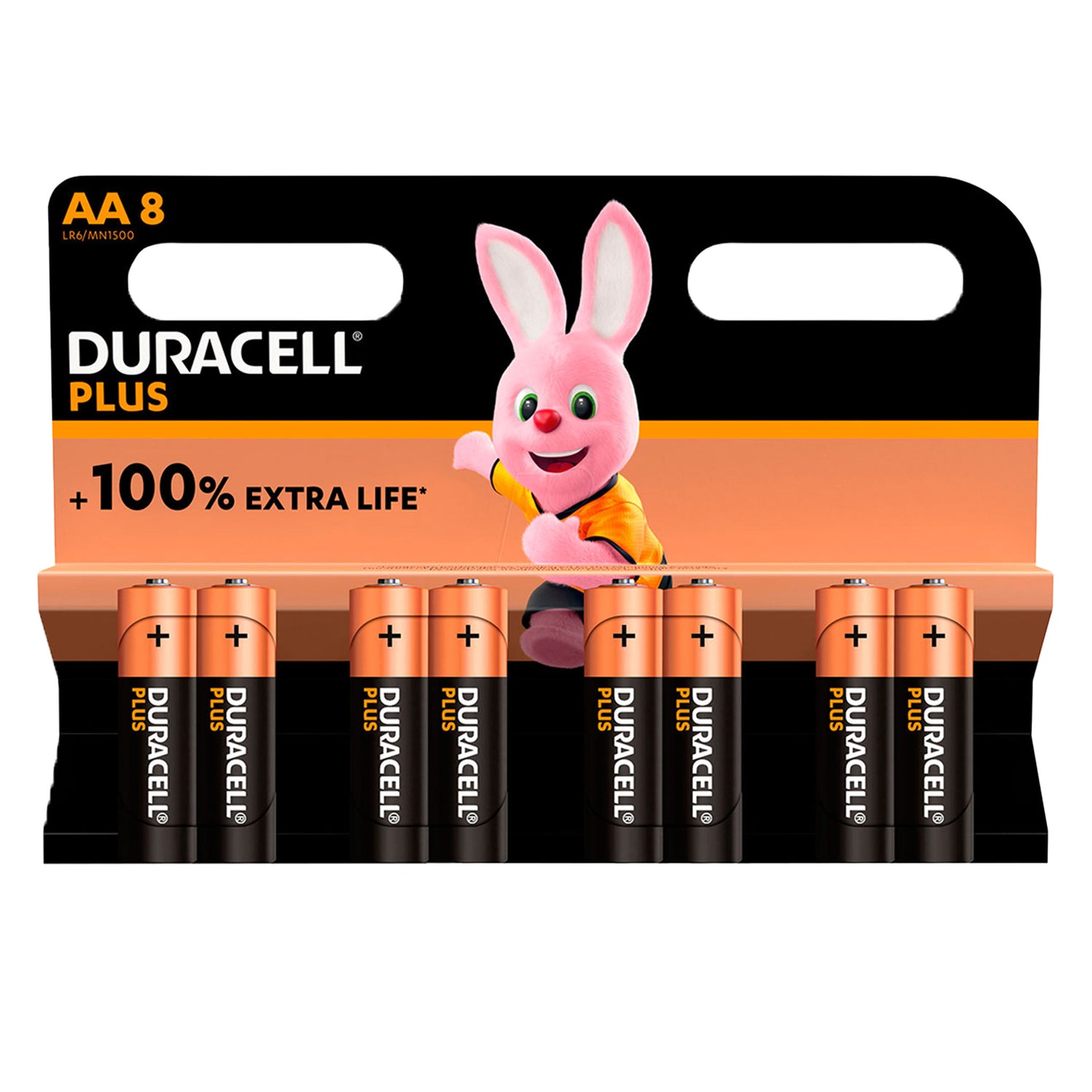 Duracell AA Batteri 8-pak