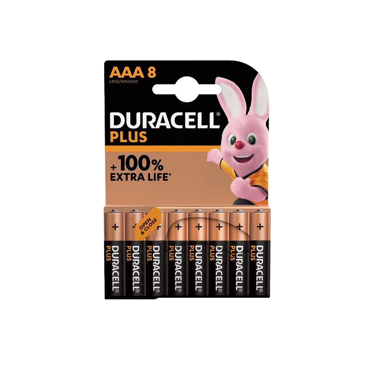 Duracell AAA Batteri 8-pak