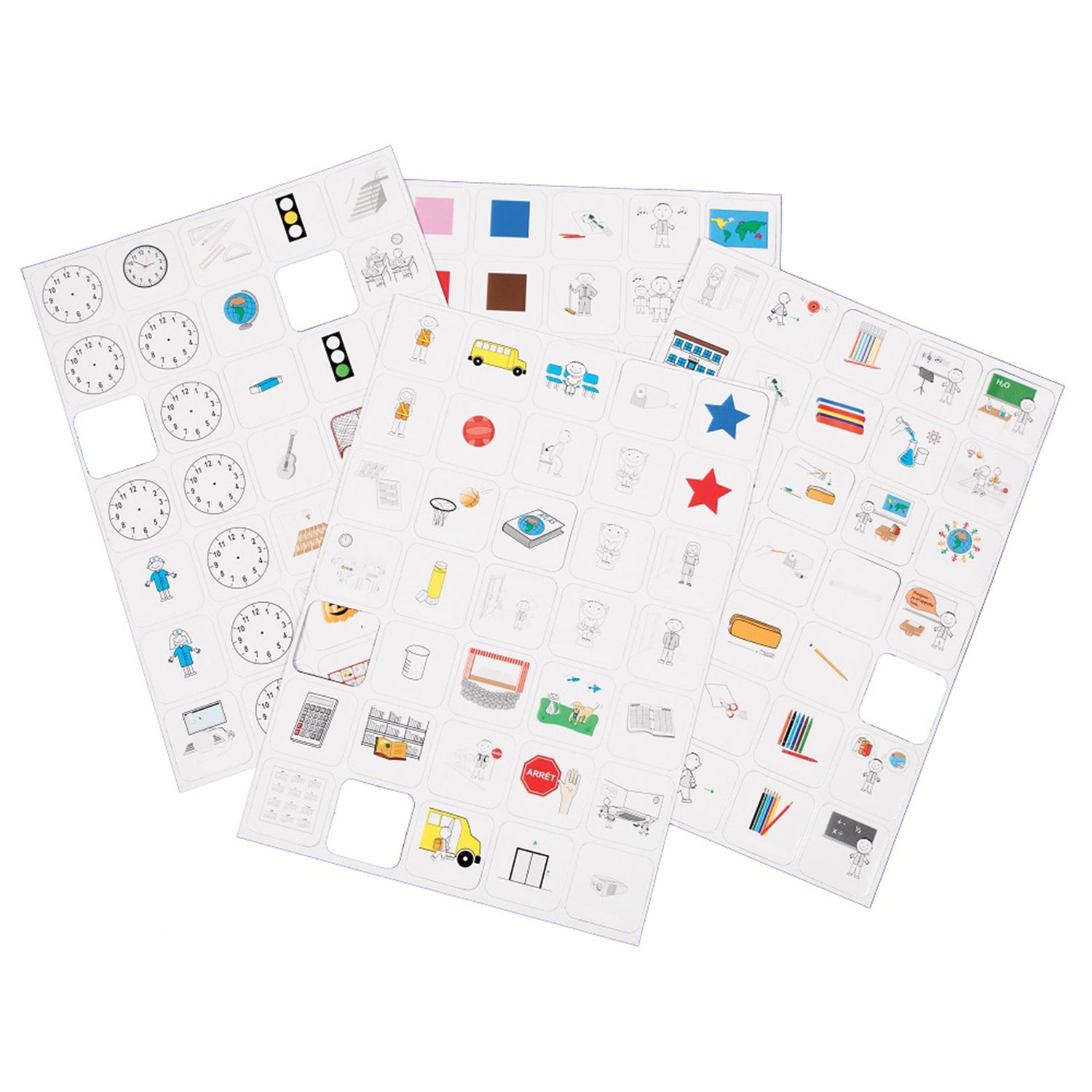 Time Timer Piktogram sæt 'Essential Kit' - Magnetiske