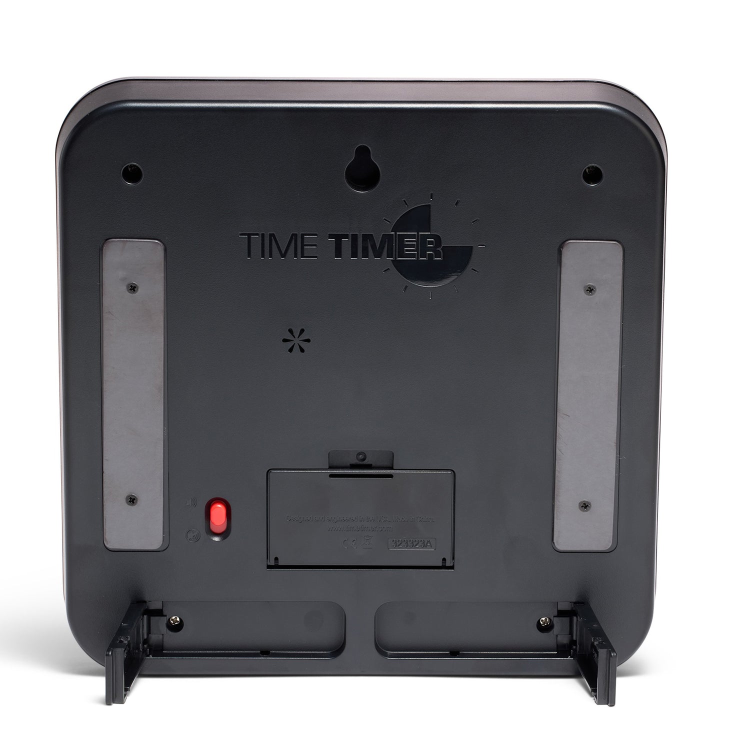 Time Timer MELLEM 60 min - 20x20 cm - Sort/rød