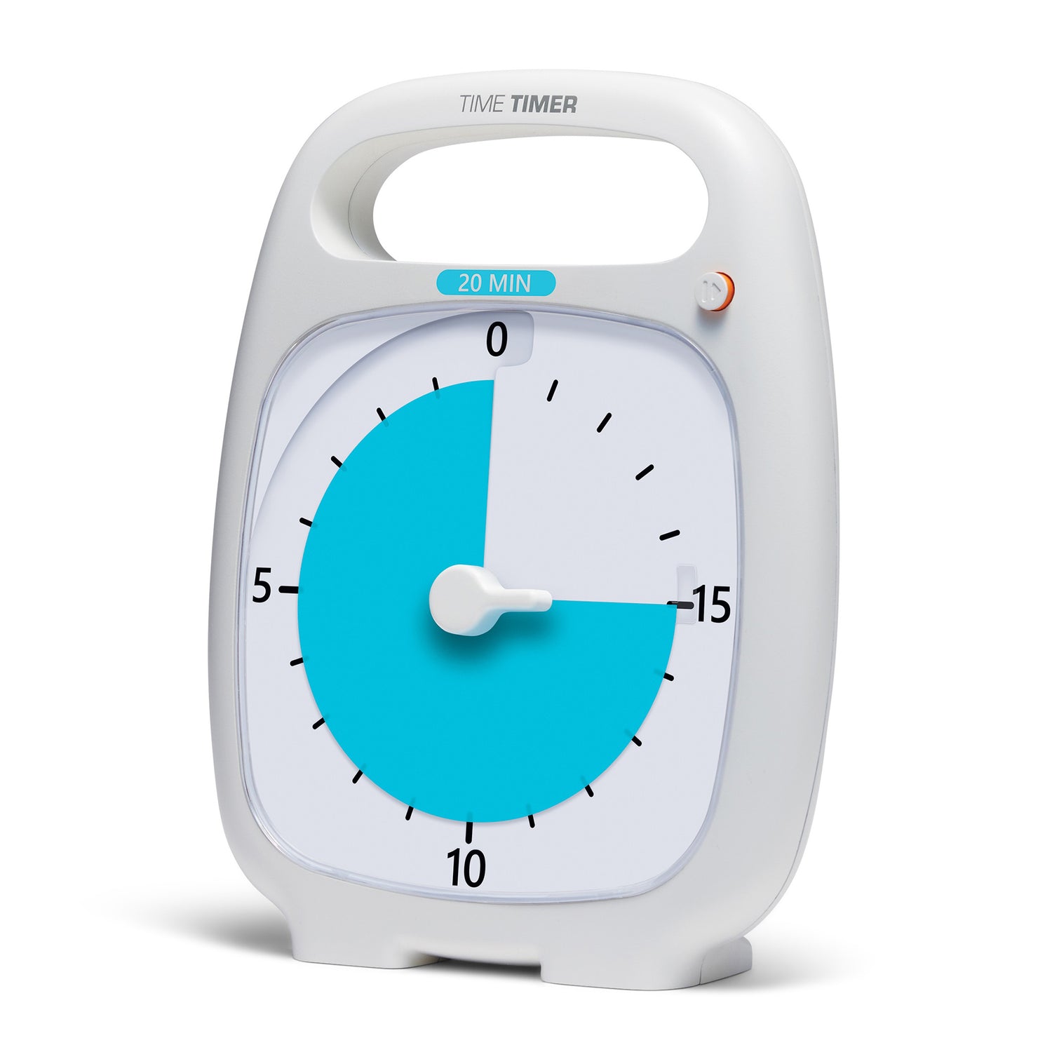 Time Timer PLUS 20 min - Hvid/blå