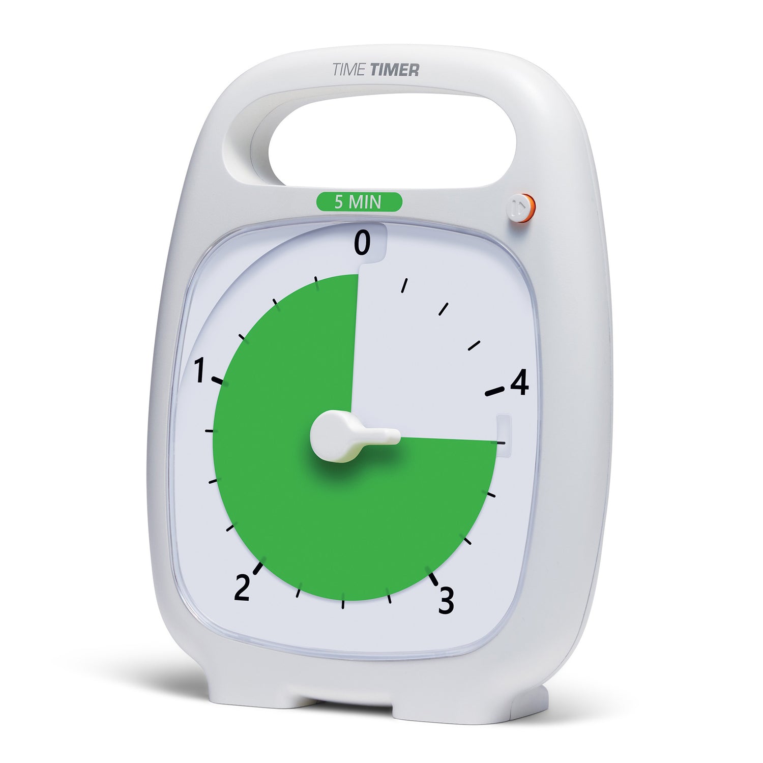 Time Timer PLUS 5 min - Hvid/grøn