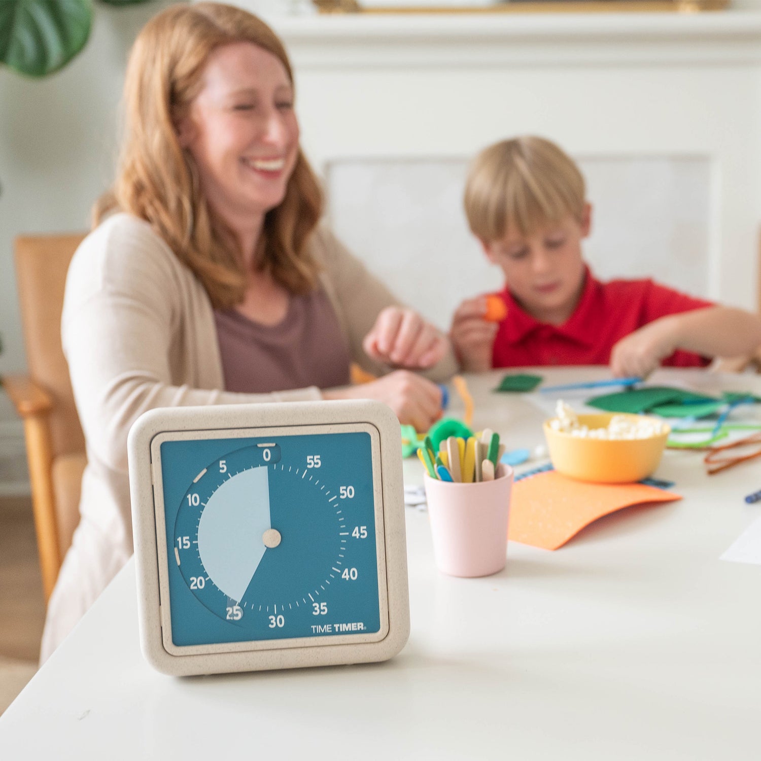 Time Timer RETRO Mellem 60 min - 19x19 cm - Fås i flere farver