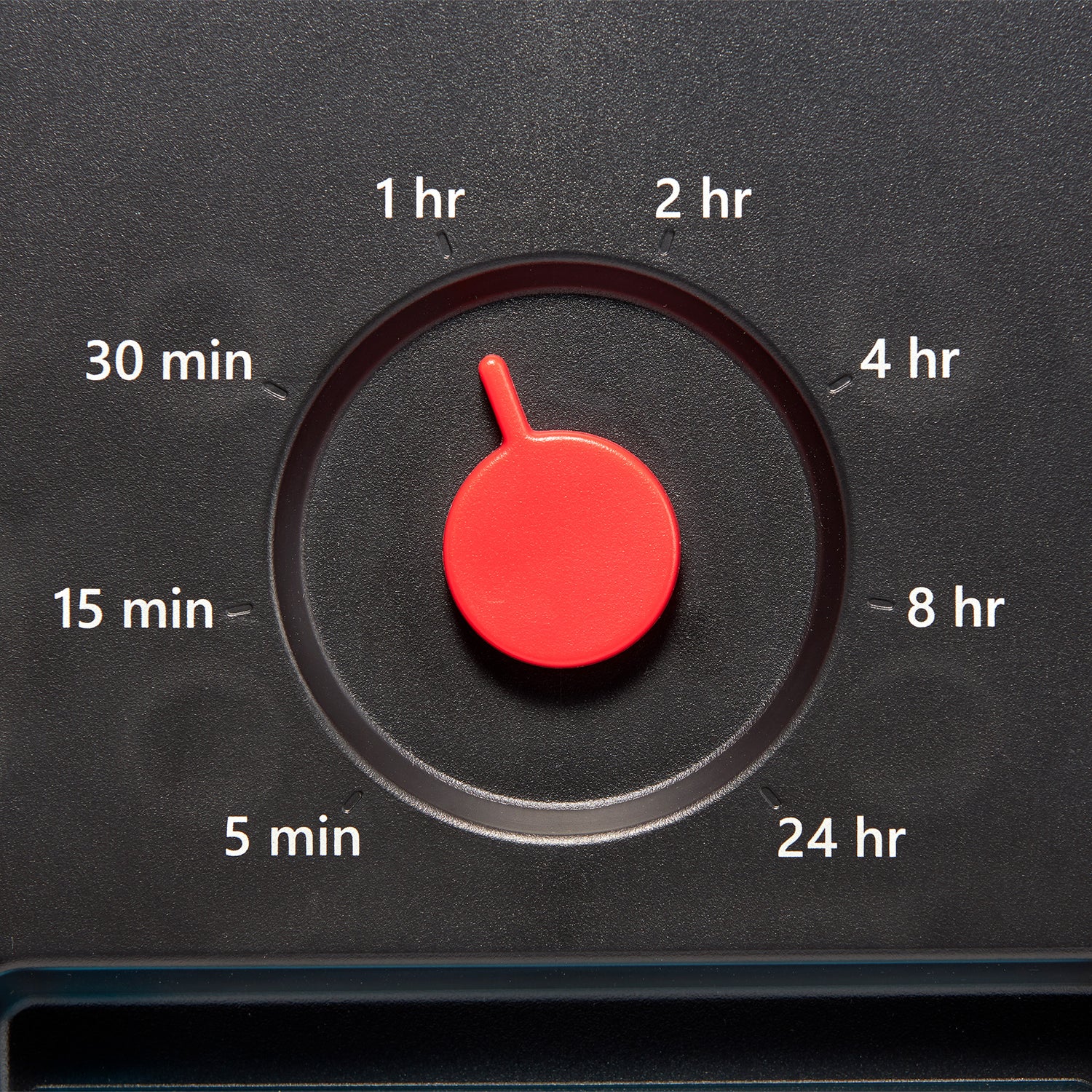 Time Timer MAX 5min til 24 timer - 44x44 cm - Sort/rød